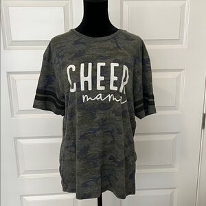 Camo Cheer Mama T-Shirt